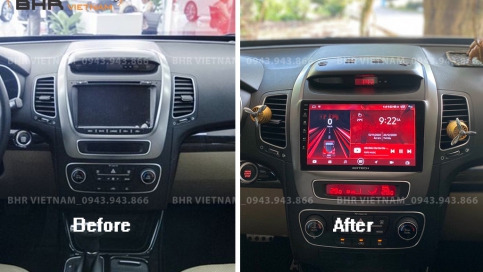 Màn hình DVD Android liền camera 360 Kia Sorento 2014 - 2020 | Gotech GT360 Plus
